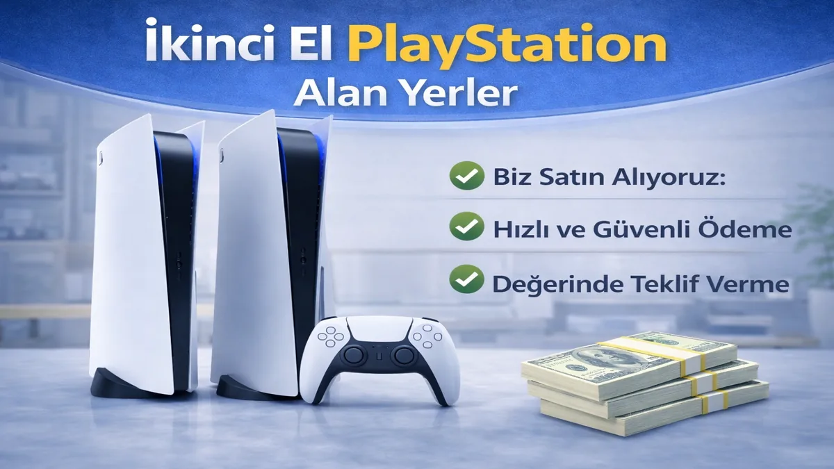 İkinci El PlayStation Alan Yerler