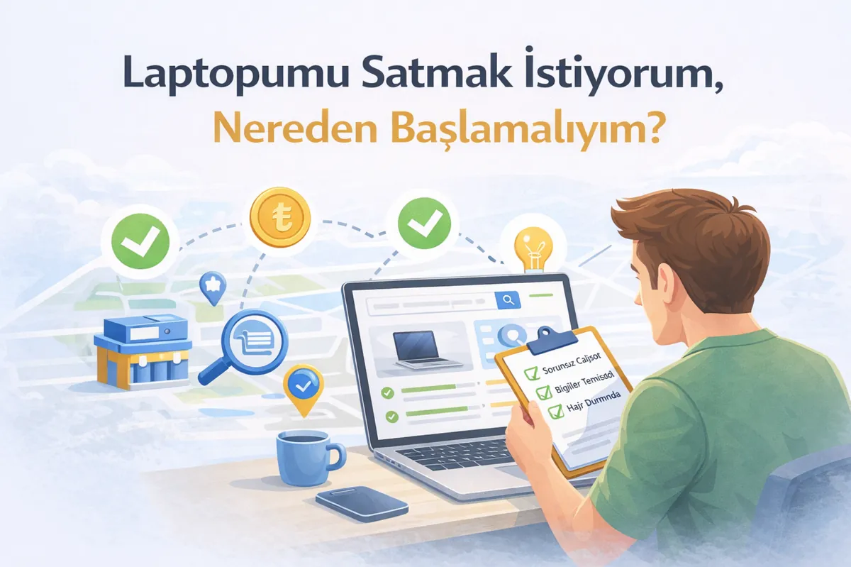 Laptopumu Satmak İstiyorum, Nereden Başlamalıyım?
